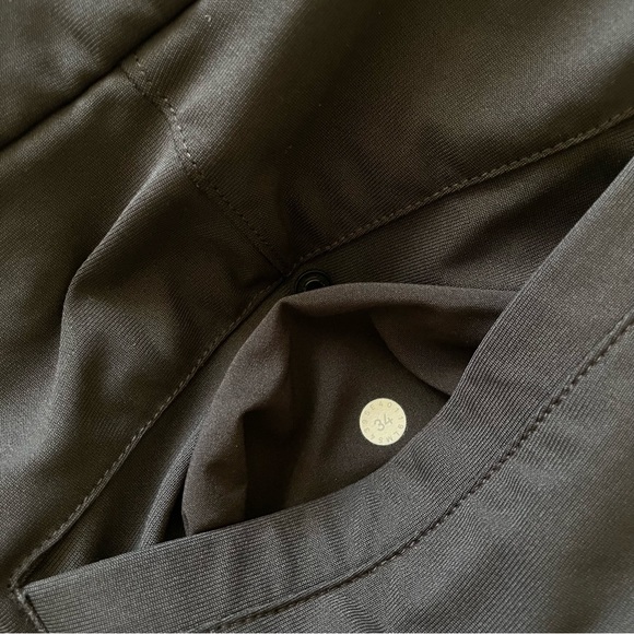 Mens 34 Lululemon Commission Pant Slim obsidian - Picture 3 of 6